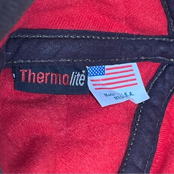 Carhartt Vintage Insulated Tan Cap with Ear Flaps Made In USA - Picture 8 of 9